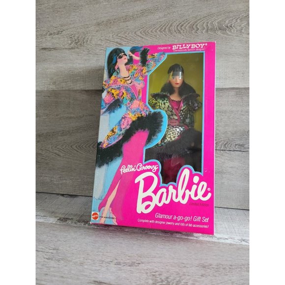 Vintage Feelin' Groovy Barbie Designed by Billy Boy 1986 Mattel
